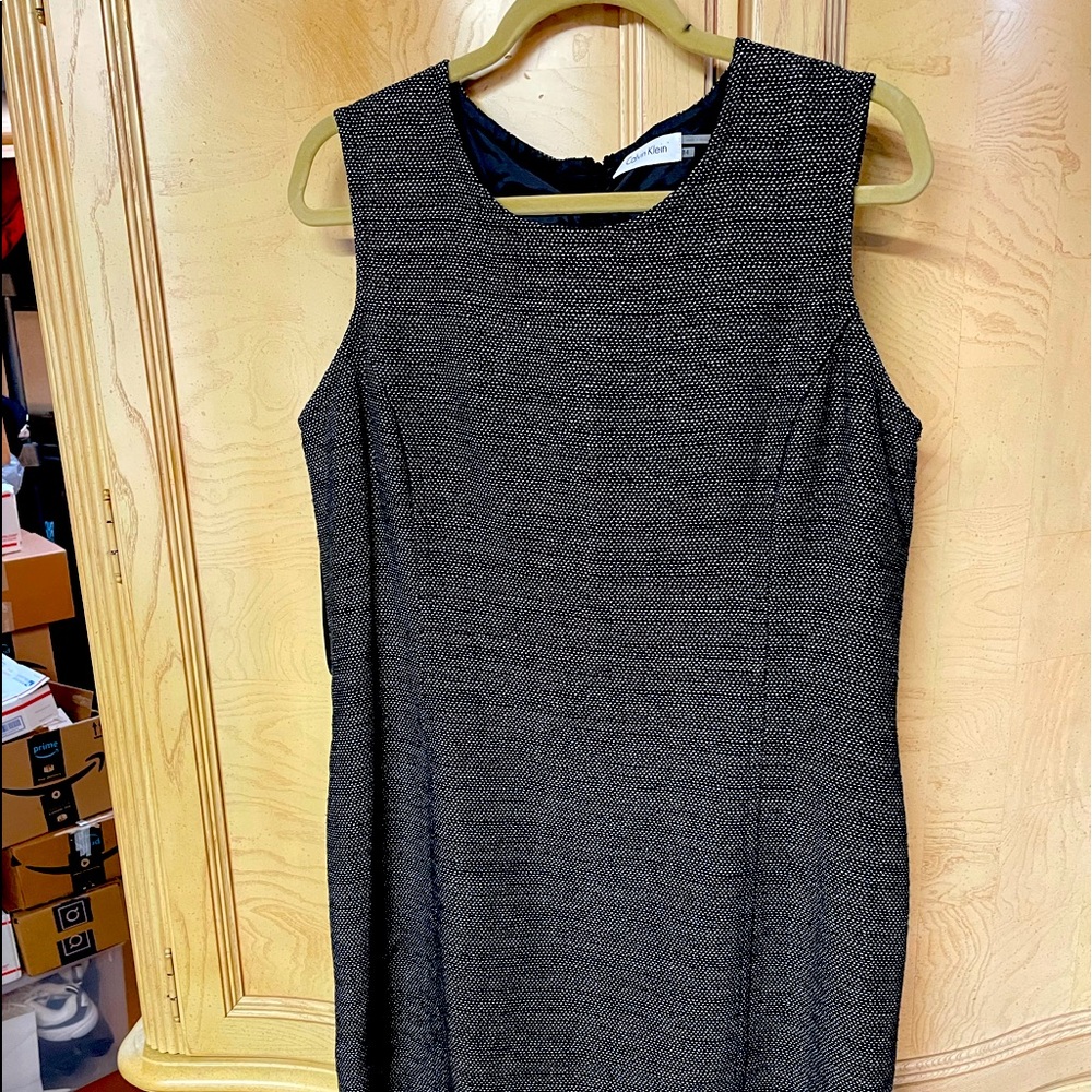 Calvin Klein tweed dress